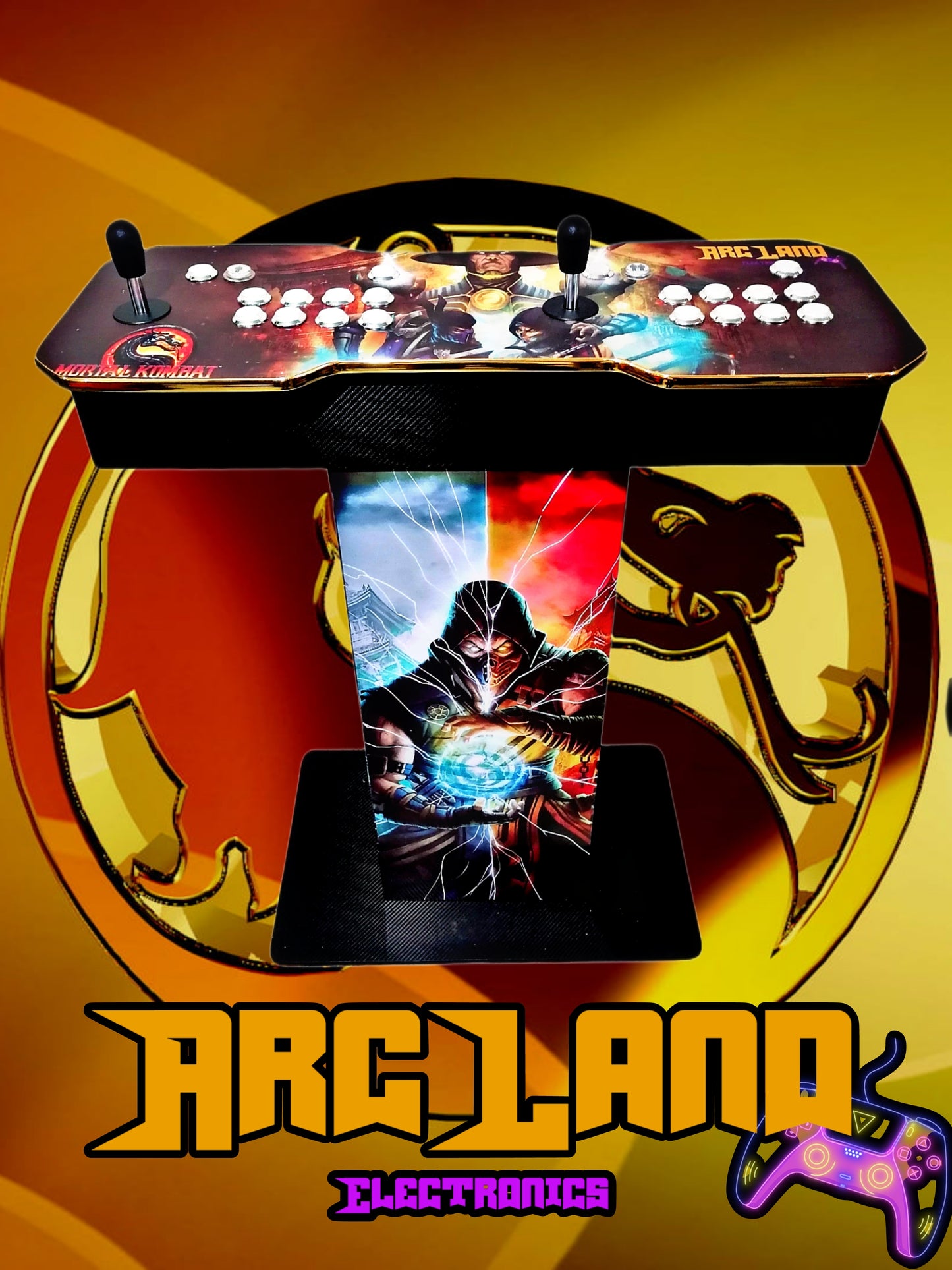 Tablero arcade Mortal Kombat